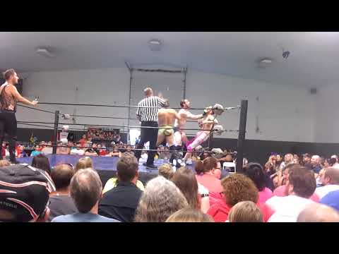 Jacob Brawn & Alexander S Kirk vs Ames & Ty Romine - FWF 8/24/19