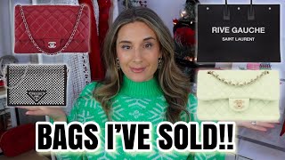 BAGS I’VE SOLD/RETURNED IN 2024 💼 PLUS 3 BAGS FOR SALE 🏷️CHANEL, LOUIS VUITTON AND FENDACE