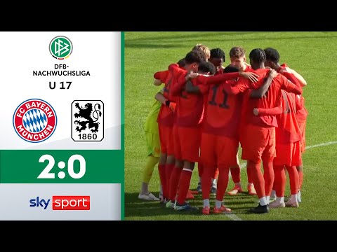 12. Sieg in Folge! | FC Bayern München U 17 - TSV 1860 München U 17 | U 17-DFB-Nachwuchsliga 2024/25