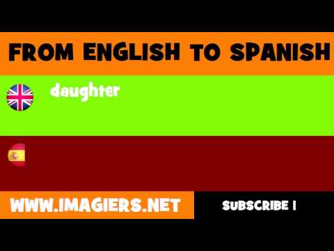 SPANISH TO ENGLISH = hija