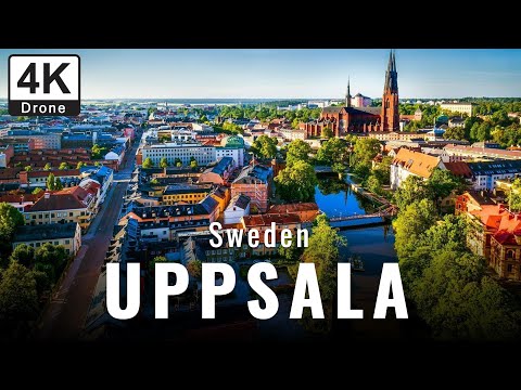Uppsala Sweden  | Drone Vlog | History | Uppsala University, Cathedral & Night Views