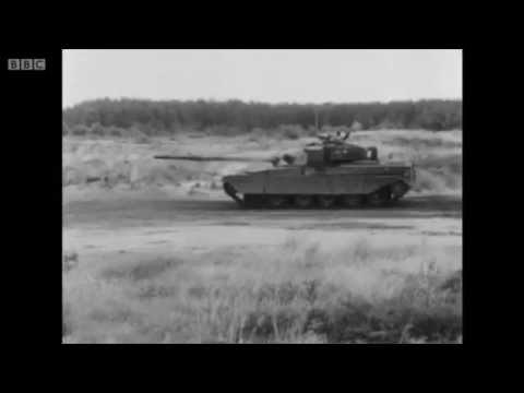 Chieftain tank ranging operation