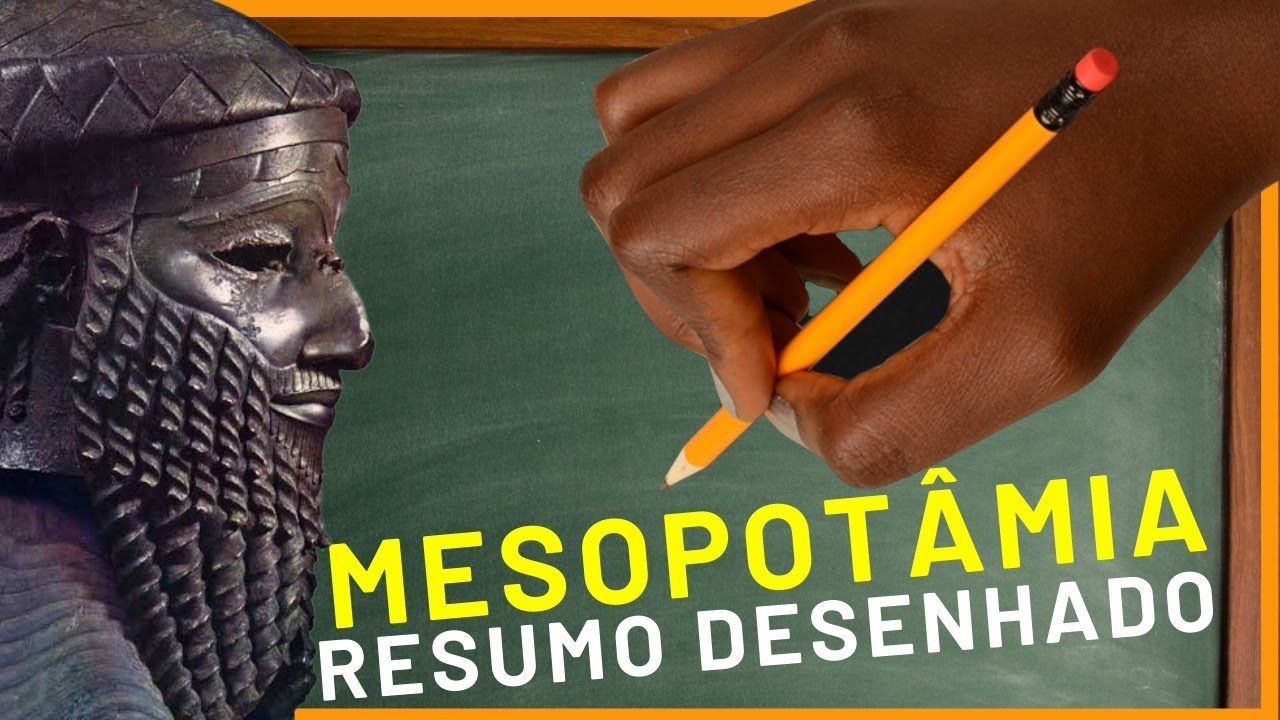 ✅MESOPOTÂMIA: RESUMO DESENHADO DAS GRANDES CIVILIZAÇÕES DA ANTIGUIDADE ORIENTAL| IDADE ANTIGA - ENEM