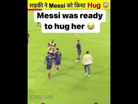 इस लड़की ने Messi को किया Hug 🤯| 10 Amazing Facts About Messi | Fifa worldcup Qatar 2022| #shorts