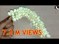 How To Make Jasmine Flower Garland In Tamil Easy Method To String Malligai Poo Malai