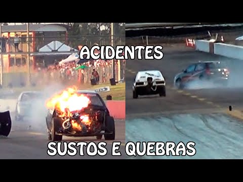 Velopark 2018 1ª etapa - sustos e acidentes