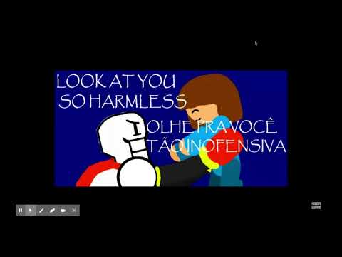 sans and frisk reacts Papyrus VS Bandits part 1