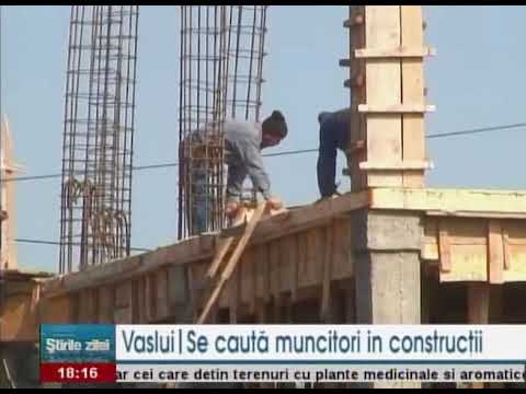 În Vaslui se caută muncitori în construcții