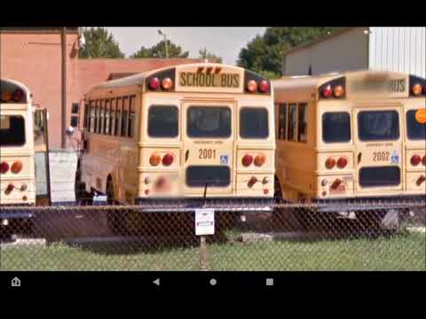 Viewing the Anson County bus garage