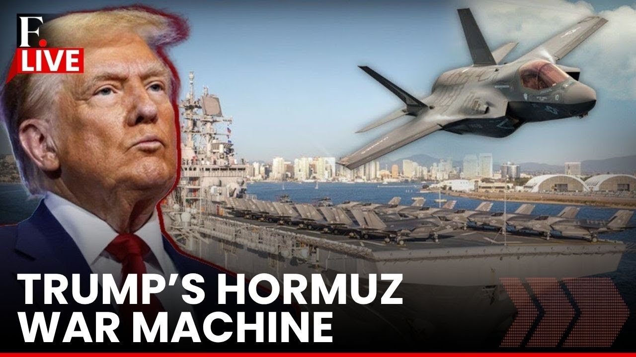 Hormuz Blockade LIVE: USS Tripoli Arsenal With F-35B Stealth Fighters Near Iran | Trump | Firstpost