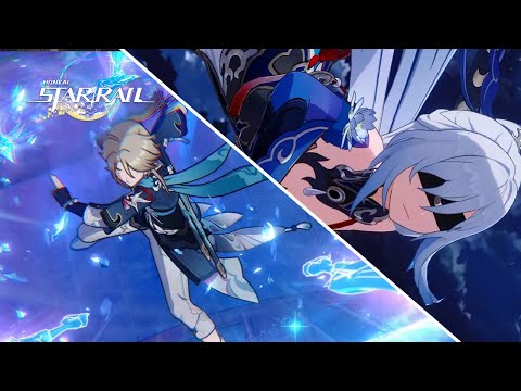 Jingliu Versus Yanqing Cutscene Animation | Frosty Blade's Trial Companion Mission| Honkai Star Rail