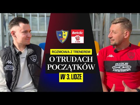 Rozmowa z trenerem o trudach początków w 3. lidze | TŁUCHOWIA TŁUCHOWO