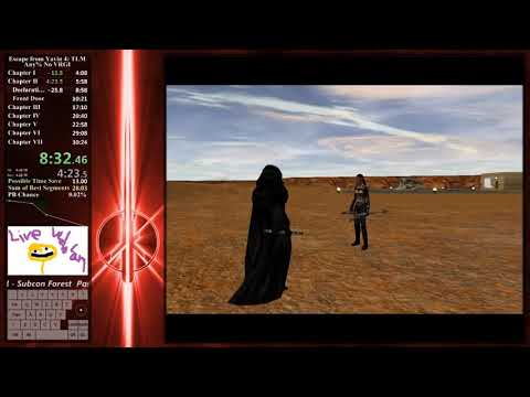 Fully Commentated 29:52 JKA Escape From Yavin 4: The Lost Maps - Any% no VRGI Speedrun