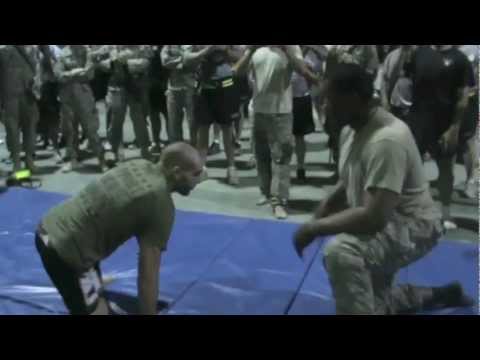 I Battle A Giant On The Mats In Iraq - Mike Swick