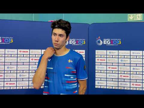 Emotional last match for Felix Burestedt