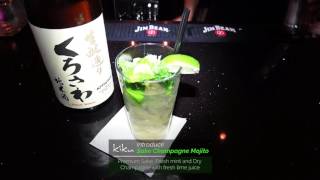 [Kiku Japanese Steak House & Sushi Lounge]  Sake Champagne Mojito