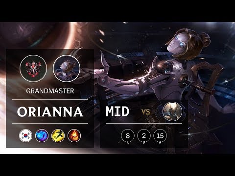 Orianna Mid vs Pantheon - KR Grandmaster Patch 9.20
