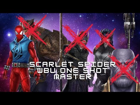 Scarlet Spider wbu one shot guide - marvel future fight