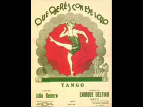 Qué querés con ese loro - Orq. Anselmo Aieta canta Luis Scalon (1930)