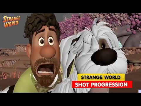 Strange World - Searcher Shot Progression - Animation Breakdowns - 3D Animation Internships
