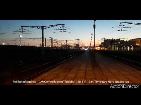 GeneralMotors Tricolor 920 & IR 1834 Timișoara Nord-Oradea-Iași
