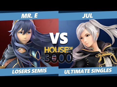 Smash Ultimate Tournament - Mr. E (Lucina) Vs. Jul (Robin) SSBU Xeno 191 Losers Semis