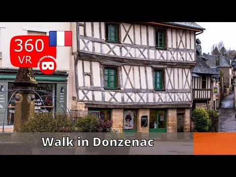 360° views of France : Today a walk in Donzenac