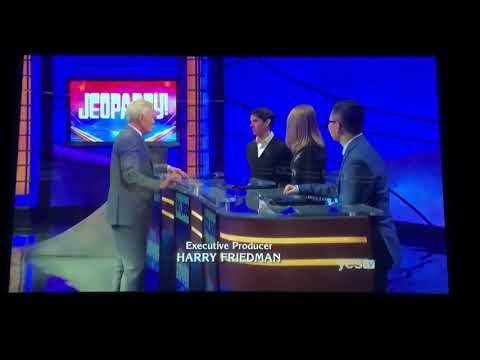 Jeopardy short end credit roll, Steven Grade Day 2 (3/28/19)