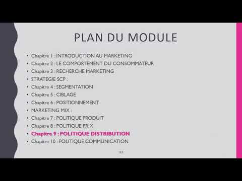 Marketing TSGE Chapitre 1 Introduction au Marketing