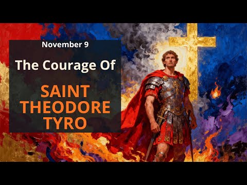 Nov.9 — The Courage of Saint Theodore Tyro: The Soldier Who Died for the Cross