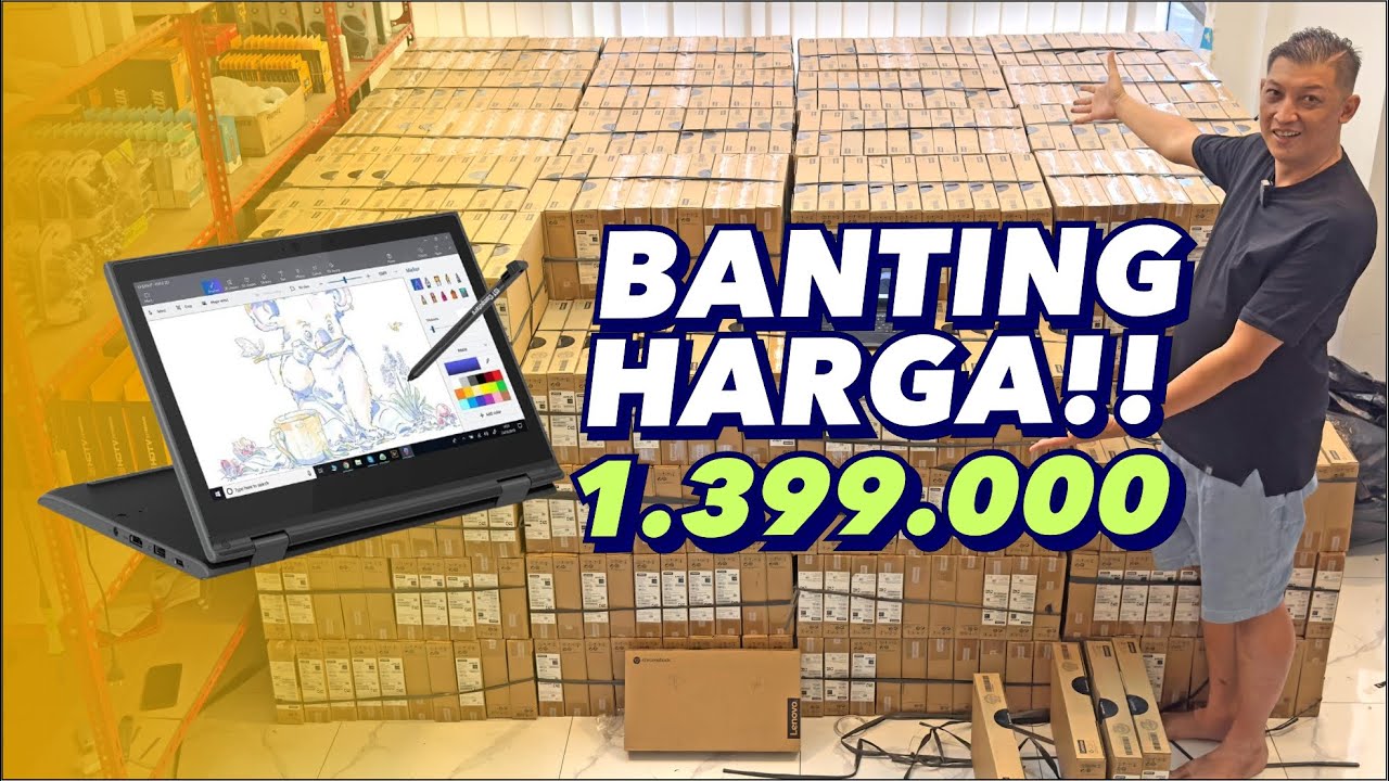 BARANG BARU di obral 50% |  Flip 360-Touchscreen-11inc | Lenovo 300E gen 2