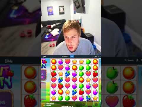 We hit a $30,000 base win from Fruit Party!