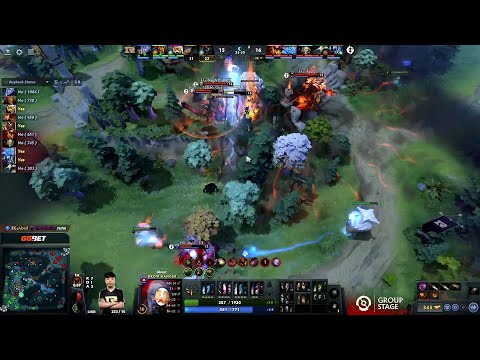 EG TI11 team coordination: perfect Swap into Requiem combo!