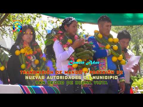 TRANSMISION DE MANDO Y POSESION DE COMITÉ DE ADOC  SAN PEDRO DE BUENA VISTA 2026