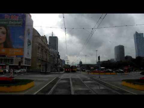 Trasa Warszawa Centralna - Warszawa Wschodnia tramwajem