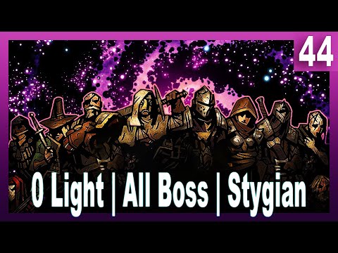 Darkest Dungeon Challenge Run Playthrough - No Light, All Bosses, Stygian | 44