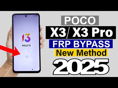 POCO X3/ X3 Pro - Google/ FRP Bypass | 100% Working New Method (Without Pc)