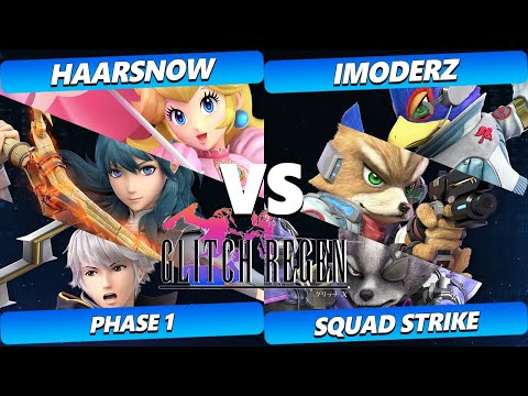 Glitch Regen Phase 1 - Haarsnow Vs. iModerz - Smash Ultimate Tournament