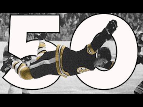 The Bobby Orr flying goal like you've never seen it before