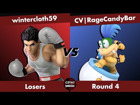No Caps!! 64 Pools – wintercloth59 (Little Mac) vs CV|RageCandyBar (Bowser Jr.)