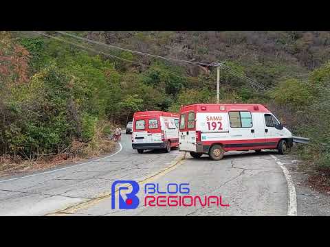 Tragédia na BA-148: Jovem morre em acidente; pai e irmão são socorridos com ferimentos leves