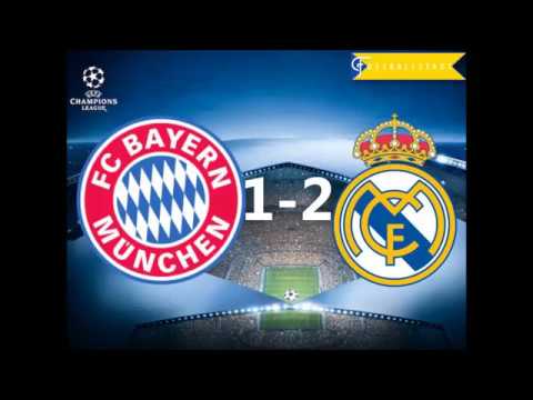 Bayern 1-2 Real Madrid tous les buts quart de finale ligue des champions