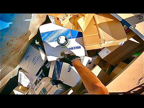 Copper Wire Jackpot! - My Best Dumpster Score Yet!