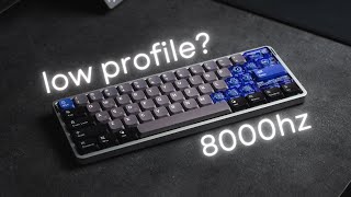 The fastest low profile gaming keyboard? Nuphy Air60 HE Hall Effect