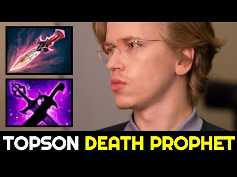 T1.TOPSON knows How to Deal with Primal Beast — Witch Blade Death Prophet 7.32b Dota 2