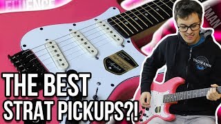 Video thumbnail for Return of the Pink High Intergrity Strat!! || Fishman Fluence Single Width Pickup Set Demo/Review by Agufish