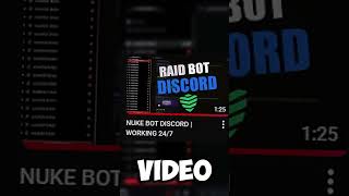 How to nuke a discord server without admin #nuke  #bot #discord  #server