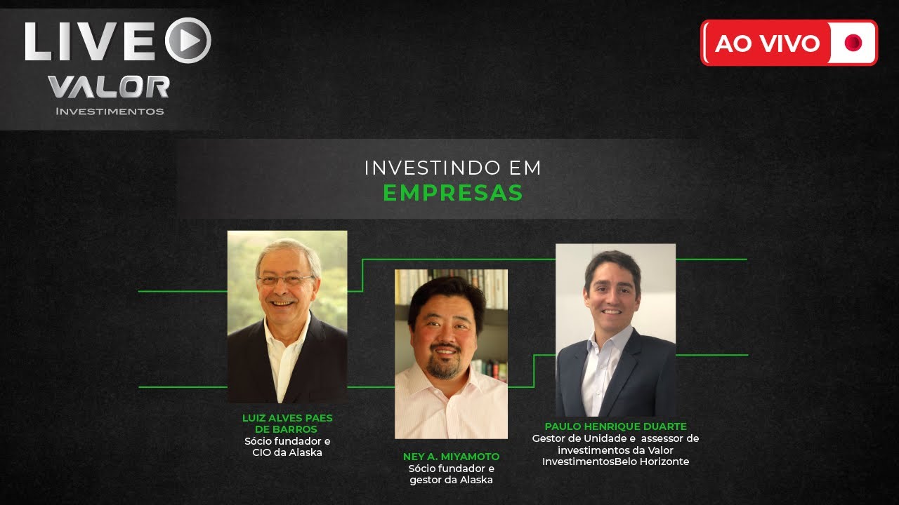 Investindo em Empresas - Com Luiz Alves Paes de Barros e Ney A. Miyamoto