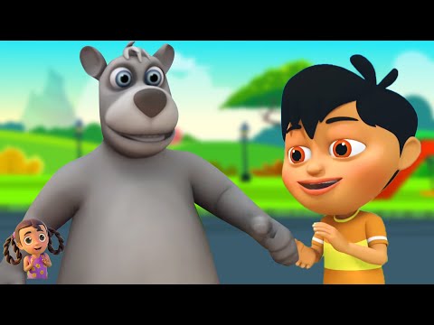 Kalu Madari Aaya, कालू मदारी आया, Hindi Nursery Rhymes and Cartoon Videos