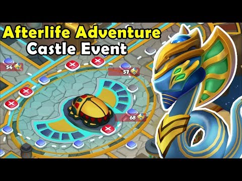 AFTERLIFE ADVENTURE Castle Event Walkthrough! Win CHRONO APEP + ANUBIS! - DML #1241